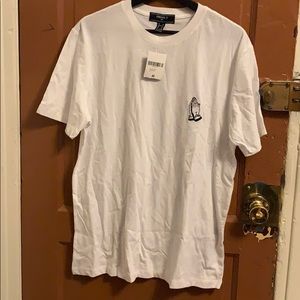 White mens t-shirt